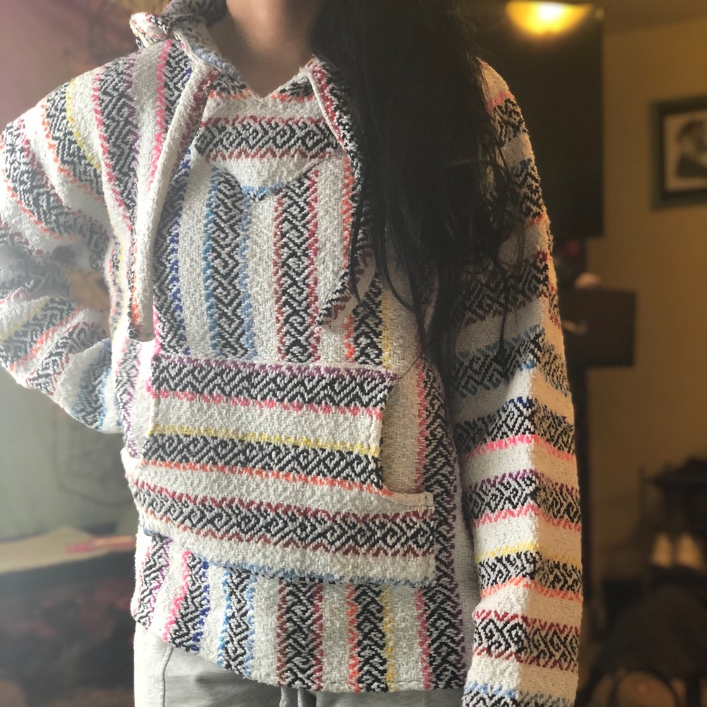 Comfy Oland poncho hoodie
